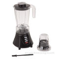 Commercial smoothie blender, 1.25L plastic jar, dry mill, stainless steel blade, pure copper motor